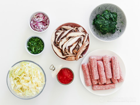 All Day Sausage Casserole (low-carb, keto, paleo) All Day Sausage Casserole