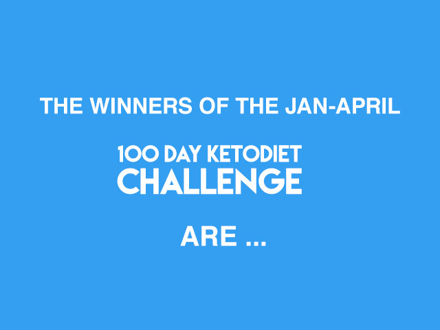 Winners of the 100-Day KetoDiet Challenge