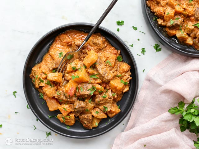 The Best Low-Carb Instant Pot Beef Stew