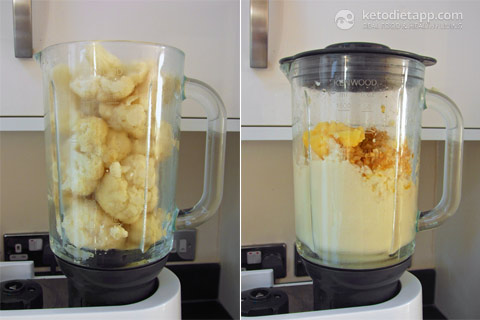 Creamy Keto Cauliflower Mash (low-carb, paleo) Creamy Cauliflower Mash