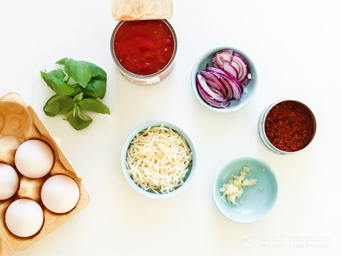 Italian Eggs in Purgatory