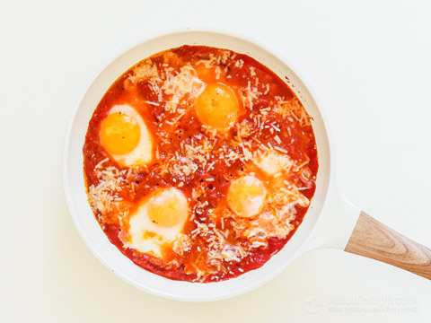Italian Eggs in Purgatory