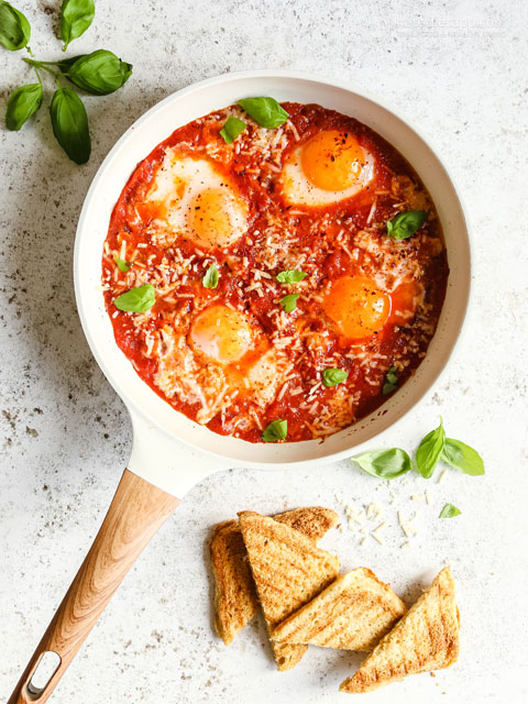 Italian Eggs in Purgatory