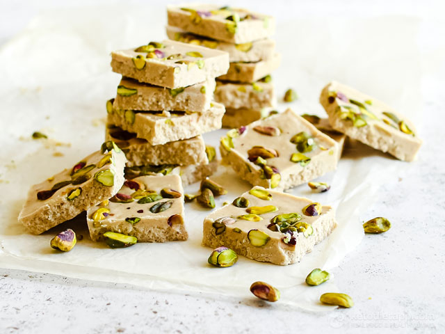 High-Protein Chocolate Macadamia Halva