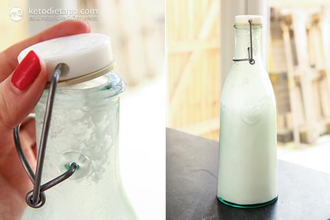 How To Make Coconut Milk Kefir (low-carb, keto, paleo, vegan) How To Make Coconut Milk Kefir