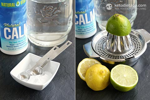 Homemade Electrolyte Drink (low-carb, keto, sugar-free) Beat Keto-Flu with Homemade Electrolyte Drink
