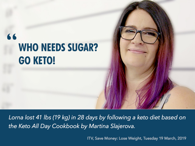 Lorna Lost 41 Pounds in 28 Days on a Keto Diet!