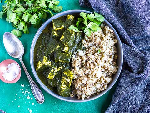 Low-Carb Instant Pot Palak Paneer