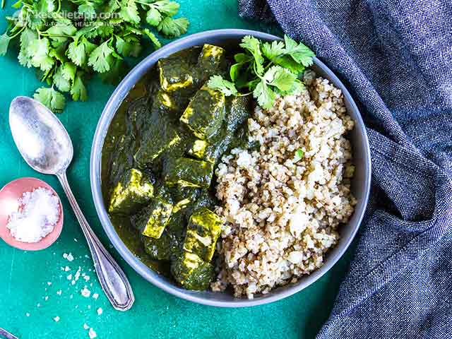 Low-Carb Instant Pot Palak Paneer