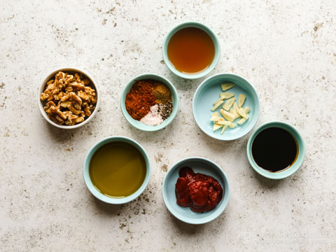 Muhammara - How to Make Roasted Red Pepper Dip