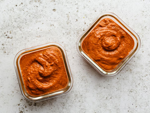 Muhammara - How to Make Roasted Red Pepper Dip
