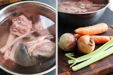 Oxtail & Tongue Stew with Rich Red Wine Sauce