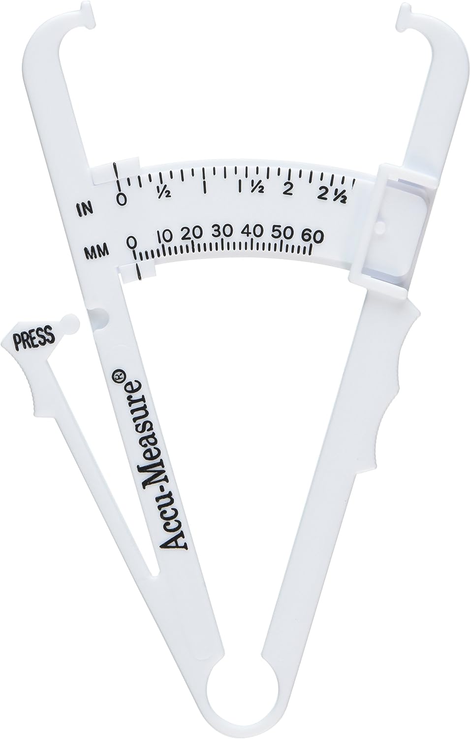 Skinfold caliper illustration