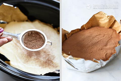 Tiramisu Poke Cake (keto, low-carb, primal) Low-Carb Tiramisu Poke Cake