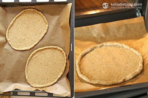 Thin Keto Pizza Crust (low-carb, paleo) Thin Keto Pizza Crust